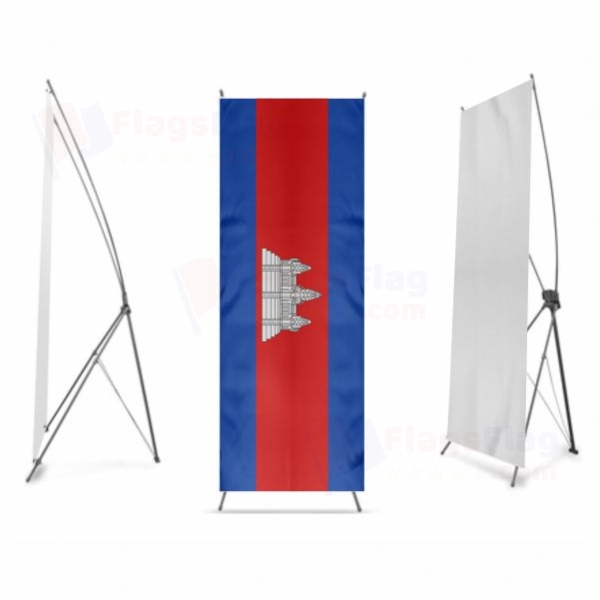 Cambodia Digital Print X Banner