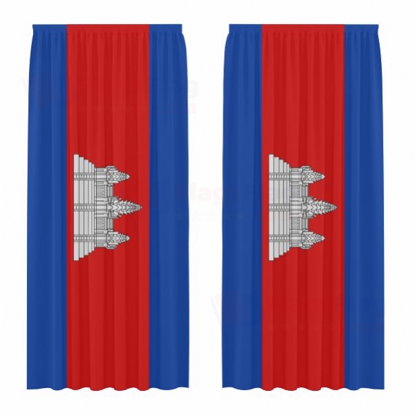 Cambodia Digital Printed Curtains
