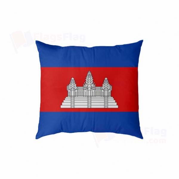 Cambodia Digital Printed Pillow Cover