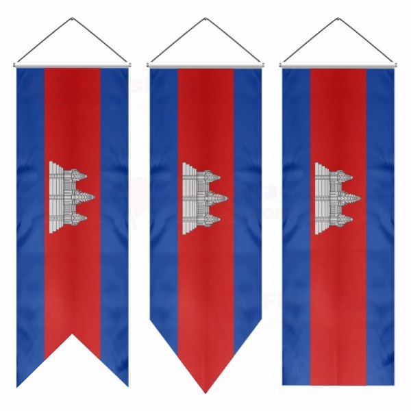 Cambodia Swallowtail Flags