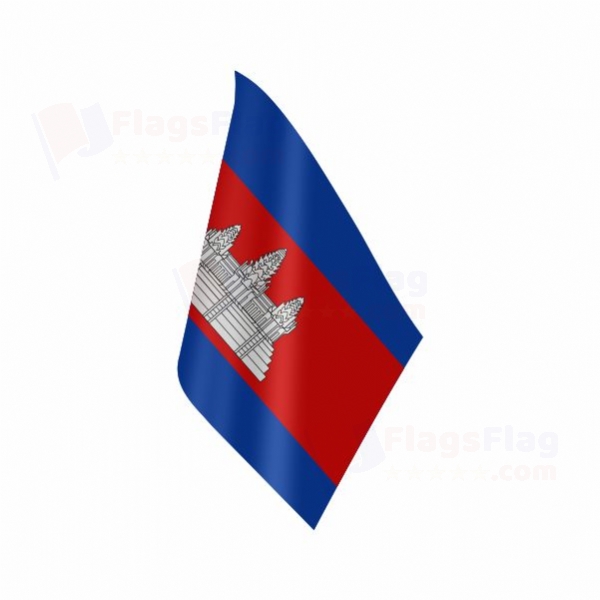 Cambodia Table Flag