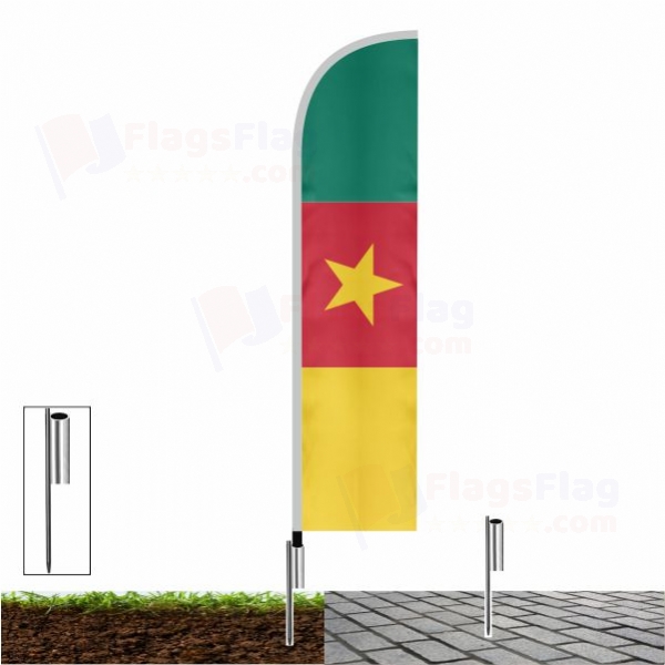 Cameroon Beach Flags Cameroon Sailing Flags