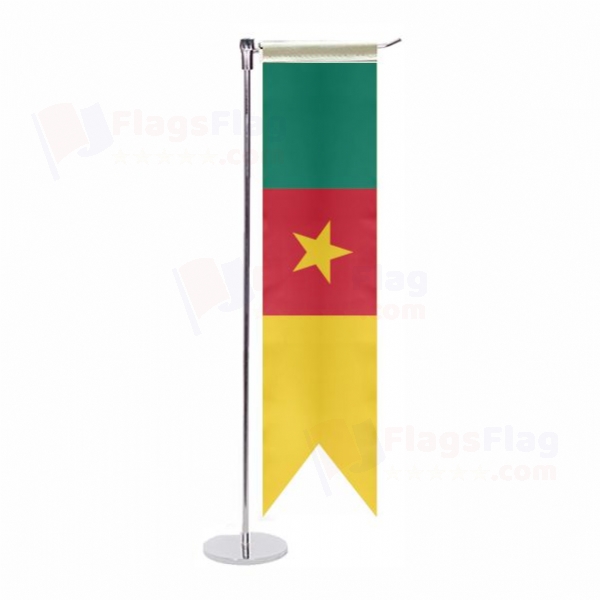 Cameroon L Table Flag