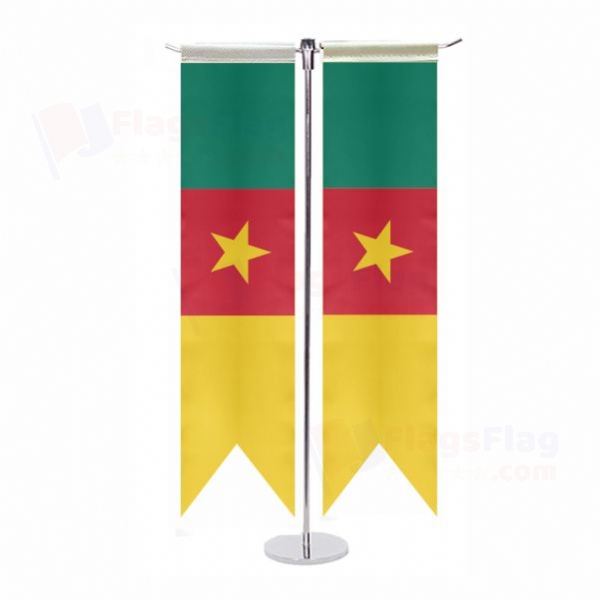 Cameroon T Table Flag