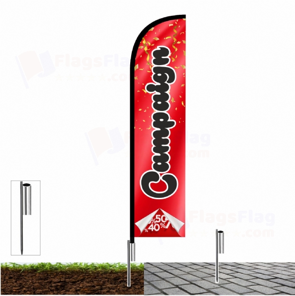 Campaign Road Flags