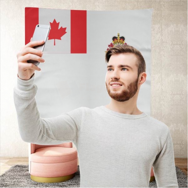 Canadian Armed Forces Background Selfie Shooting Landscapes