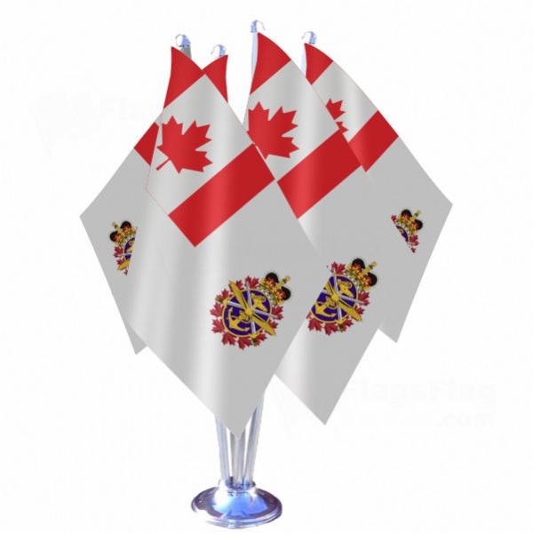 Canadian Armed Forces Quadruple Table Flag