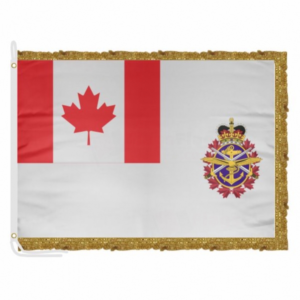 Canadian Armed Forces Satin Office Flag