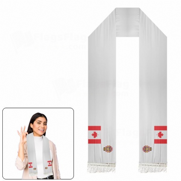 Canadian Armed Forces Scarf Digital Printing