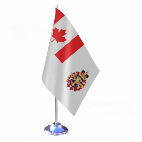 Canadian Armed Forces Single Table Flag
