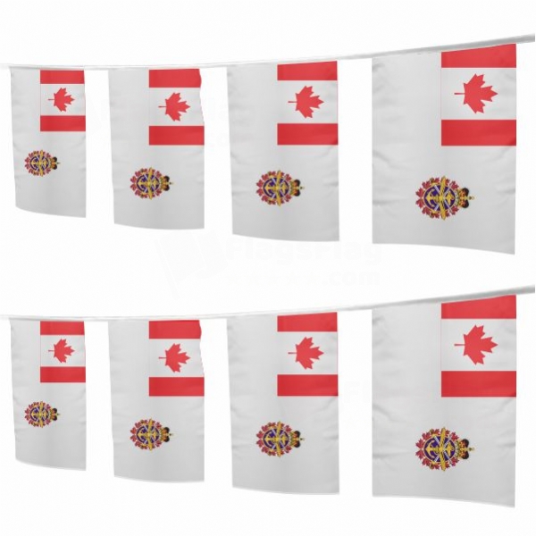 Canadian Armed Forces Square String Flags