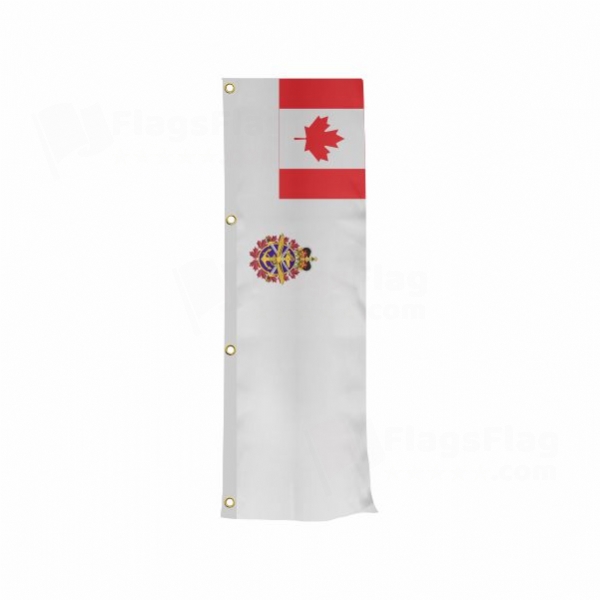 Canadian Armed Forces Vertically Raised Flags