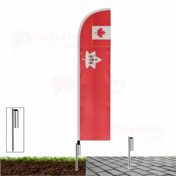 Canadian Army Beach Flags Canadian Army Sailing Flags