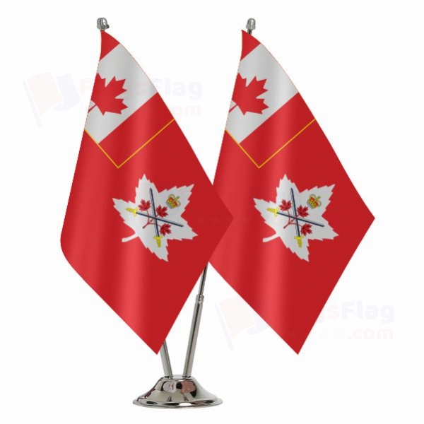 Canadian Army Binary Table Flag
