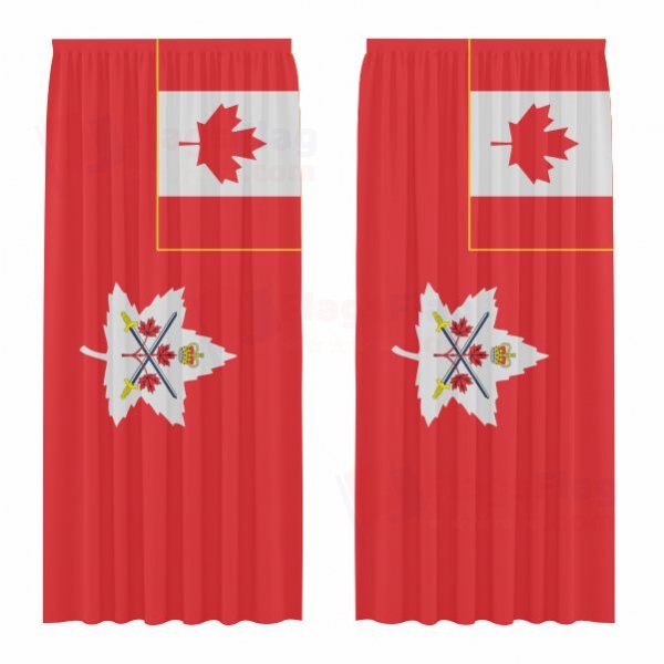 Canadian Army Digital Printed Curtains