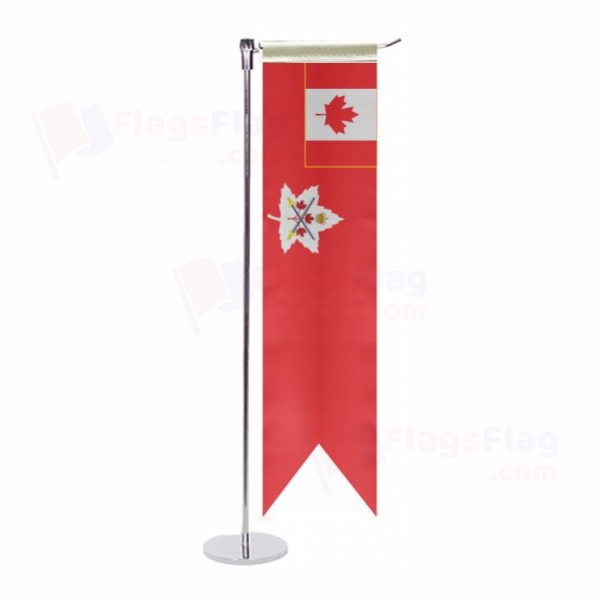 Canadian Army L Table Flag