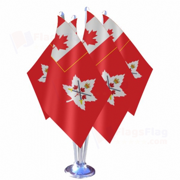 Canadian Army Quadruple Table Flag