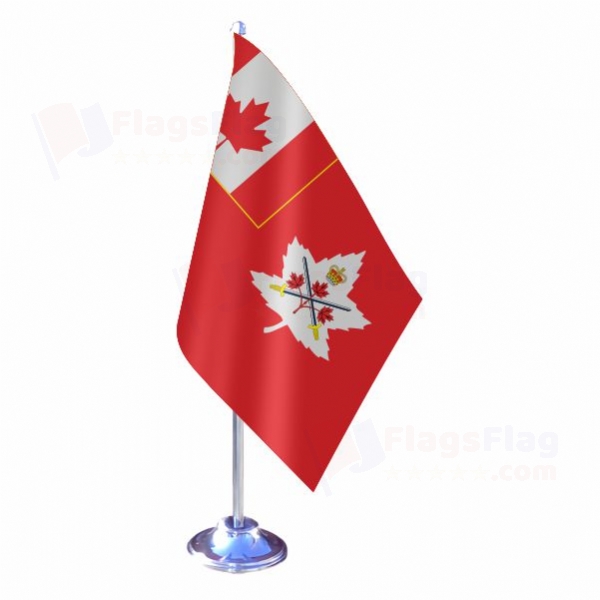 Canadian Army Single Table Flag
