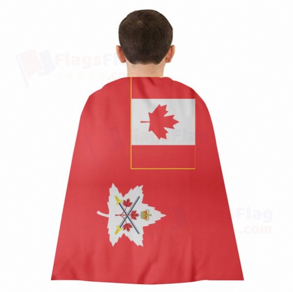 Canadian Army Woven Fabric Cloak Digital Printing