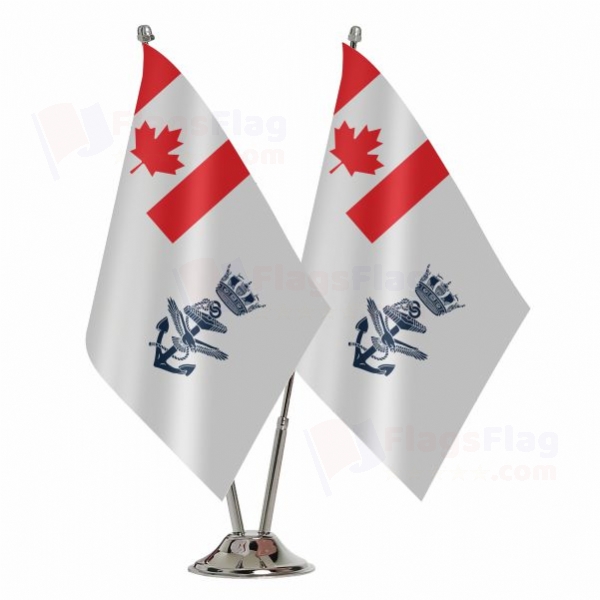 Canadian Naval Binary Table Flag
