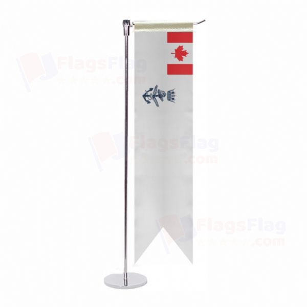 Canadian Naval L Table Flag