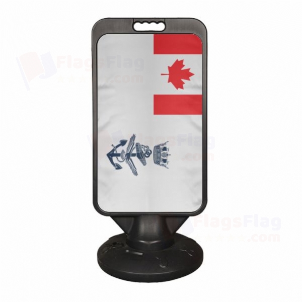 Canadian Naval Plastic Advertising Pontoon