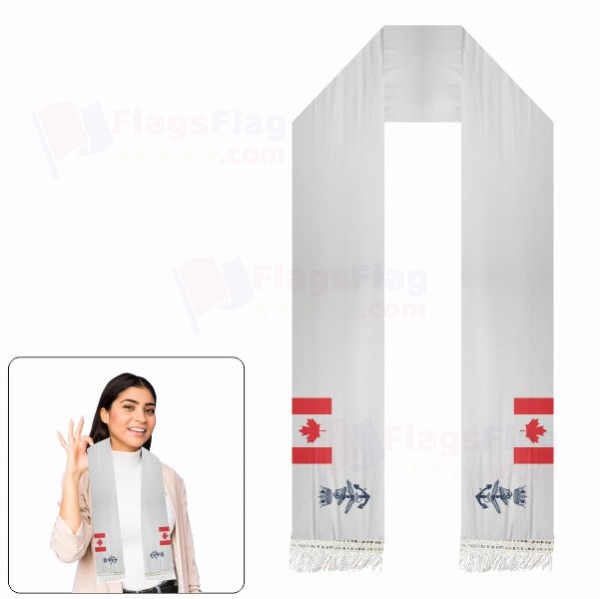 Canadian Naval Scarf Digital Printing