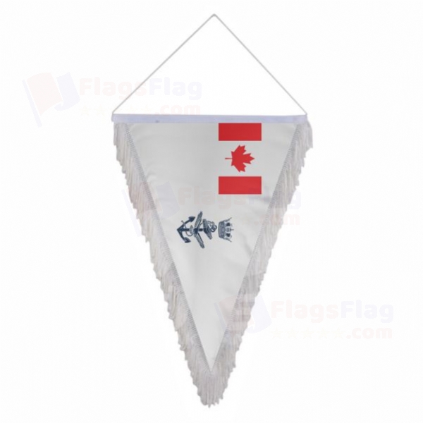 Canadian Naval Triangle Fringed Streamers