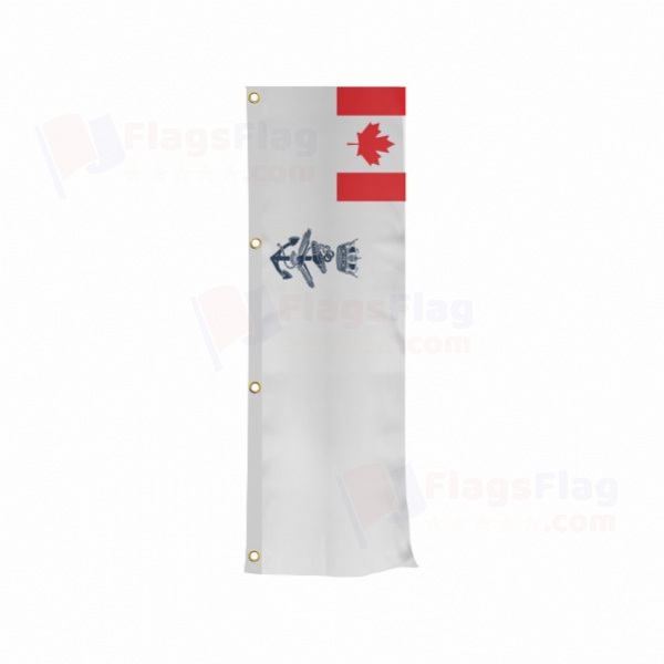Canadian Naval Vertically Raised Flags