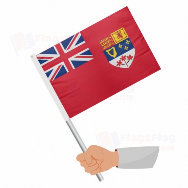 Canadian Red Stick Flag
