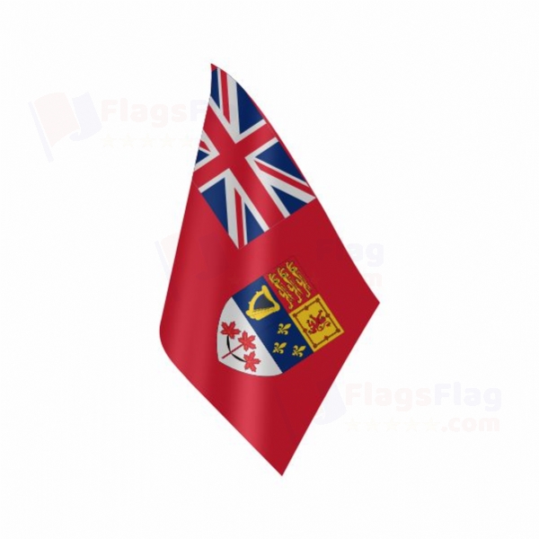 Canadian Red Table Flag