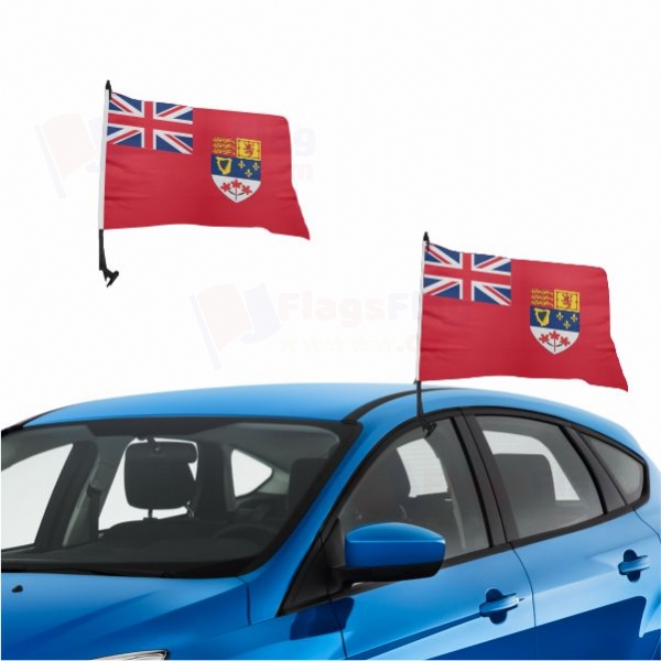 Canadian Red Vehicle Convoy Flag