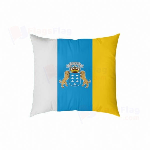 Canary islands Digital Printed Pillow Cover