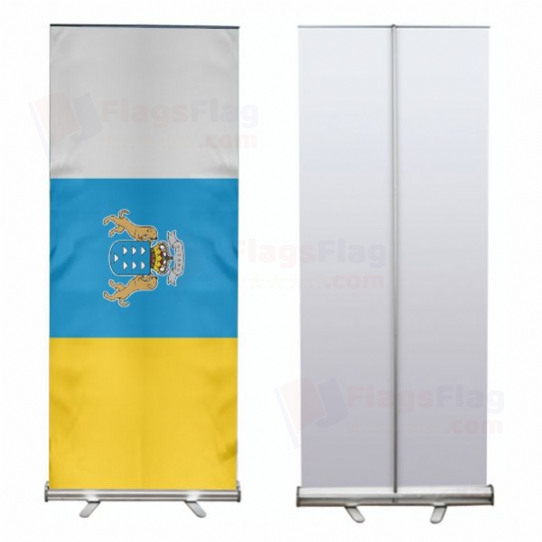 Canary islands Roll Up Banner