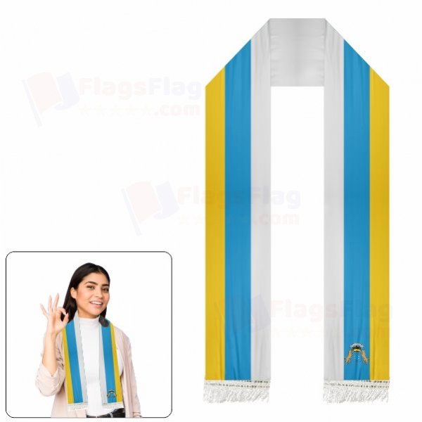 Canary islands Scarf Digital Printing