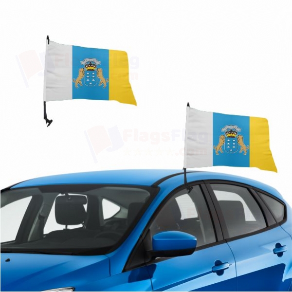 Canary islands Vehicle Convoy Flag