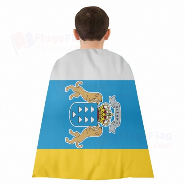 Canary islands Woven Fabric Cloak Digital Printing
