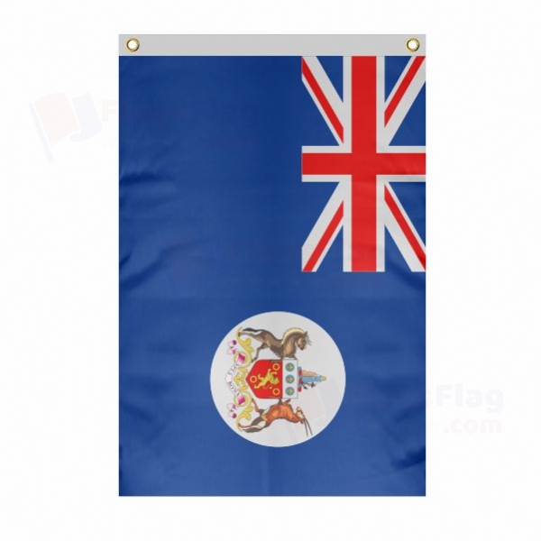 Cape Colony Large Size Flag Hanging on Building