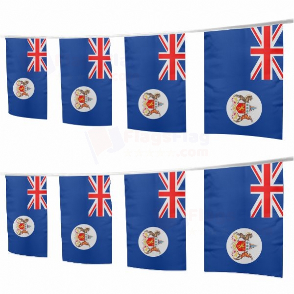 Cape Colony Square String Flags