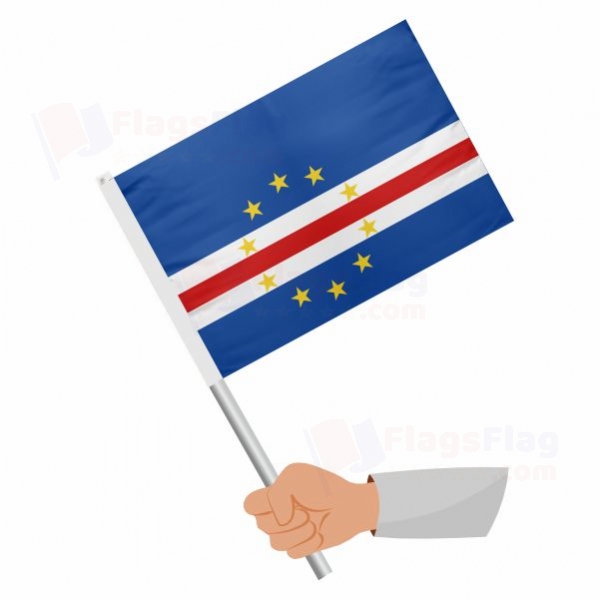 Cape Verde Stick Flag