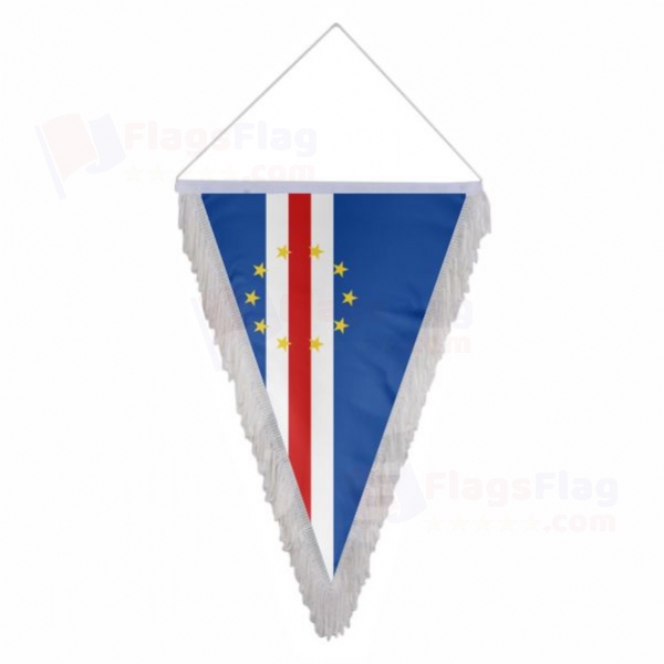 Cape Verde Triangle Fringed Streamers
