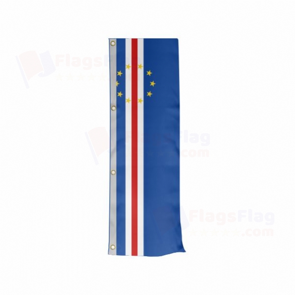 Cape Verde Vertically Raised Flags