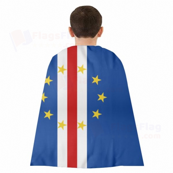 Cape Verde Woven Fabric Cloak Digital Printing