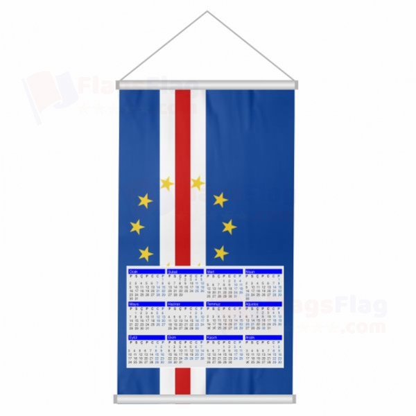 Cape Verde Woven Fabric Digital Printing Calendar