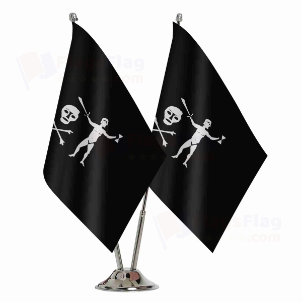 Captain Dulaien 2 Table Flags