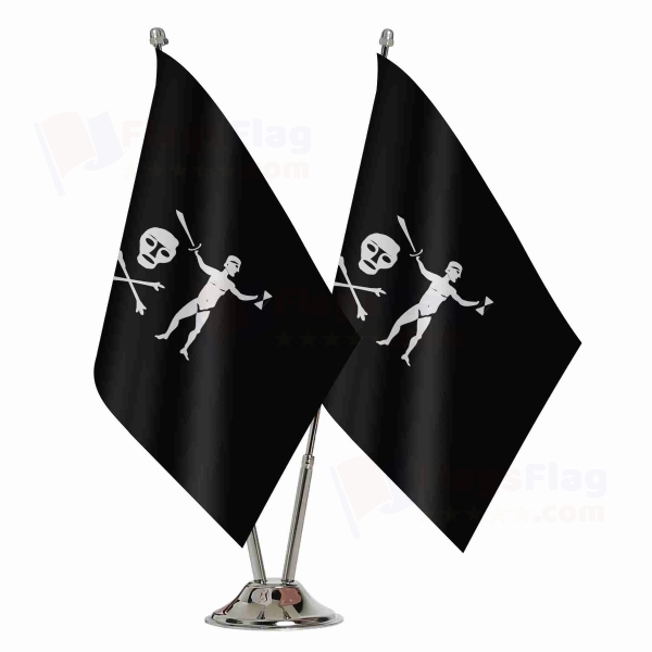 Captain Dulaien Binary Table Flag