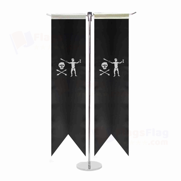 Captain Dulaien T Table Flags