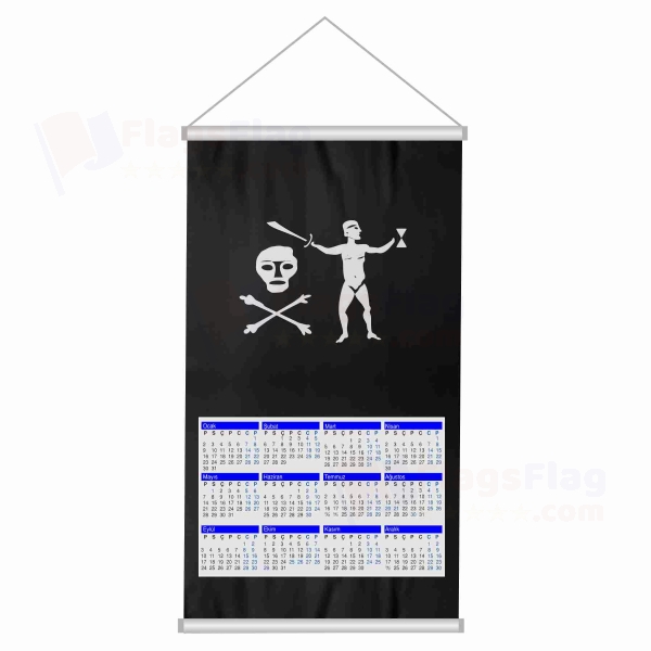 Captain Dulaien Woven Fabric Digital Printing Calendar