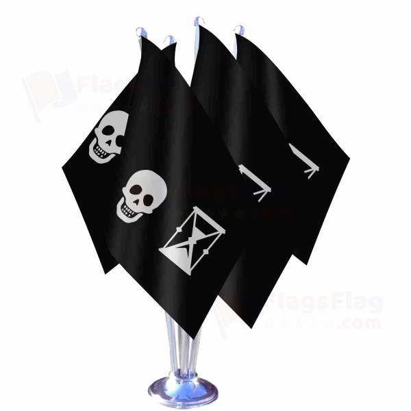 Captain Napin Quadruple Table Flag