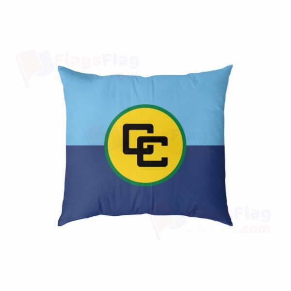 Caribbean Community Digital Printed Pillow Cover